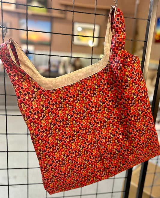 Abstract Reusable Grocery bag