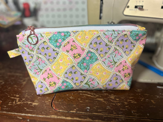 Zipper Pouch - pastel print